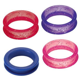 HR Rubber Thumb Ring Pnk