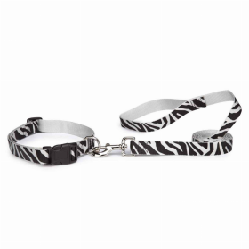 CC Animal Print Lead 4Ftx5/8In Zebra