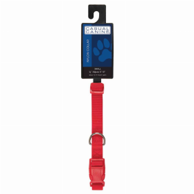 CC Dog Collar 18-26In Red