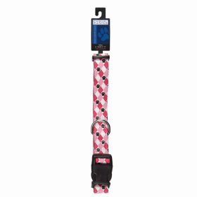 CC Patterns Collar Argyle 10-16In Pnk