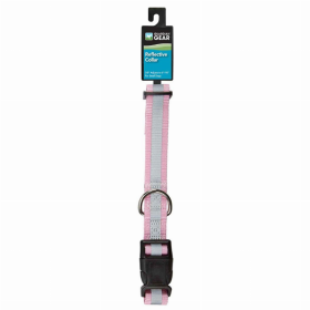 GG Reflective Collar 6-10In Pnk