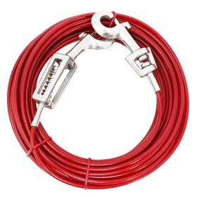 Prestige 30in L Dog Tie-out w Spring