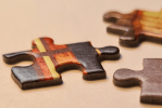 Collie, Guitar and the Sea, 500 Piece Jigsaw Puzzle