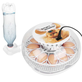 12 Eggs Incubator for Hatching Chicken Professional Poultry Hatcher