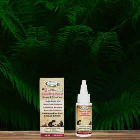 Skin And Itch Relief Herbal Treatment Formulated For Cats