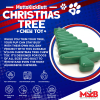 Christmas Tree Nylon Dog Chew Toy for Aggressive Chewers  & FDA Compliant