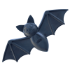 Vampire Bat Nylon Dog Chew Toy for Aggressive Chewers  & FDA Compliant