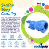 Bunny Nylon Chew Toy for Aggressive Chewers