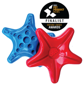 Starfish Nylon Dog Chew Toy for Aggressive Chewers