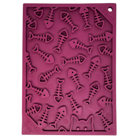 Fishy emat - Small Enrichment Lick Mat for Dogs and Cats