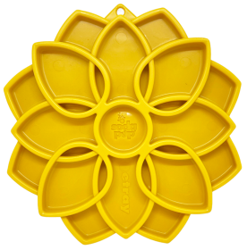 Mandala eTray Shallow Slow Feeder Dog Bowl for Enrichment