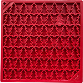 Peace Christmas Tree emat - Enrichment Lick Mat for Dogs and Cats
