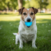 Strobe Ball Light-Up Dog Toy - Durable Floating Chew Ball