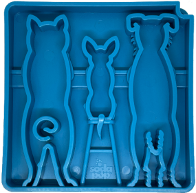 Waiting Dogs eTray - Shallow Slow Feeder Bowl for Enrichment