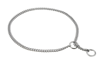Slip Curve Show Chain Collar (12 in x 1.4 mm) (size: 12 in x 1.4 mm)
