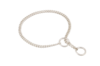Slip Curve Show Chain Collar (10 in x 1.2 mm) (size: 10 in x 1.2 mm)