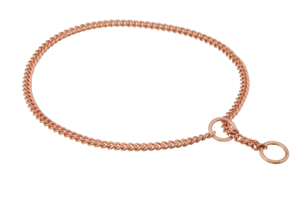 Slip Curve Show Chain Collar (12 in x 1.4 mm) (size: 12 in x 1.4 mm)