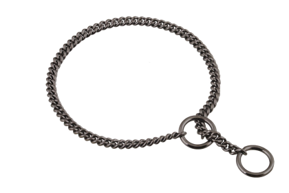 Slip Curve Show Chain Collar (10 in x 1.2 mm) (size: 10 in x 1.2 mm)
