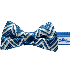 Cutie Ties Dog Bow Tie (Color: Zig Zag, size: One size)