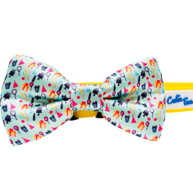 Cutie Ties Dog Bow Tie (Color: Happy Birthday, size: One size)