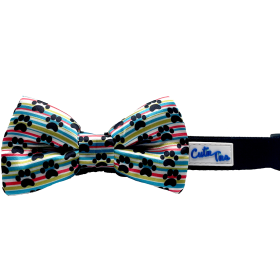 Cutie Ties Dog Bow Tie (Color: Print, size: One size)