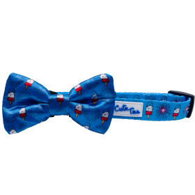 Cutie Ties Dog Bow Tie (Color: 4th of July, size: One size)