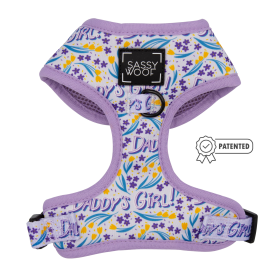 Adjustable Harness (Color: Daddy's Girl, size: Xlarge)