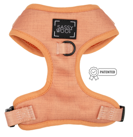 Adjustable Harness (Color: Apple Cider, size: large)