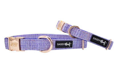 Collar (Color: purple, size: small)