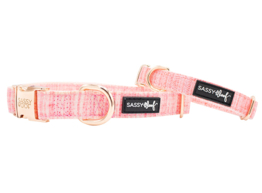 Collar (Color: Pink, size: medium)