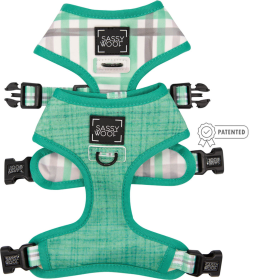 Reversible Harness (Color: Teal, size: XL)