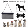 JESPET & GOOPAWS Dog Booster Seats for Cars, Portable Dog Car Seat Travel Carrier with Seat Belt for 24lbs Pets