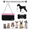 JESPET & GOOPAWS Dog Booster Seats for Cars, Portable Dog Car Seat Travel Carrier with Seat Belt for 24lbs Pets