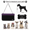 JESPET & GOOPAWS Dog Booster Seats for Cars, Portable Dog Car Seat Travel Carrier with Seat Belt for 24lbs Pets