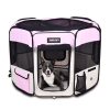 JESPET Pet Dog Playpens 36", 45" & 61" Portable Soft Dog Exercise Pen Kennel with Carry Bag for Puppy Cats Kittens Rabbits, Indoor/Outdoor Use