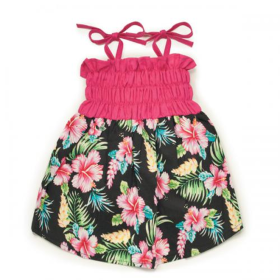 CC Hawaiian Breeze Sundress (Color: Pink, size: small)