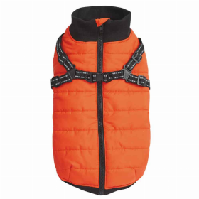 GG Polar Excursion Harness Coat (Color: Orange, size: XL)