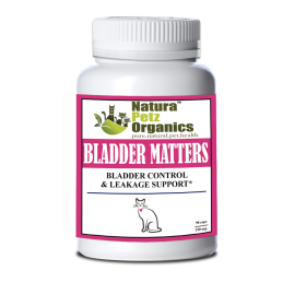 Bladder Matters Max* Master Blend Bladder Control & Leakage Support* Dogs Cats (size: CAT - 90 caps / 250 mg / Turkey Flavor)