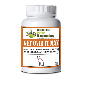 Get Ovir It Max* Master Blend Broad Spectrum Plant Anti Viral Anti Bacterial For Dogs And Cats* (size: CAT - 90 caps / 250 mg.)