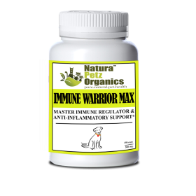 Immune Warrior Max Master Blend Capsules* Immune Regulator & Anti-Inflammatory Support* For  Dogs & Cats (size: DOG 500 mg. - 150 caps)