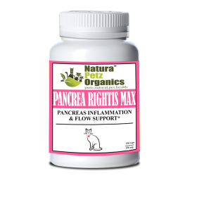 Pancrea Rightis Max Support* Capsules Pancreas Inflammation & Flow Support Dogs Cats* (size: CAT - 150 caps / 250 mg)