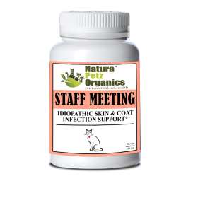 Staff Meeting* Idiopathic Skin & Coat Infection* Support For Dogs And Cats* (size: DOG 250 Caps - 500 mg. Size 1)