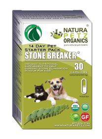 Stone Breaker Starter Pack For Dogs & Cats * (size: Dog Capsules / Size 1 / No Flavoring)