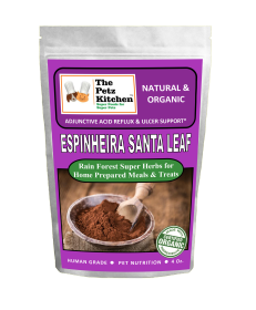 Espinheira Santa Leaf - Adjunctive Acid Reflux & Ulcer Support* The Petz Kitchen For Dogs And Cats* (size: 4 Oz. Bag)