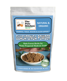 Guacatonga Powder - Diarrhea, Tissue, Wound & Ulcer Support* The Petz Kitchen Dog Cat (size: 4 Oz. Bag)