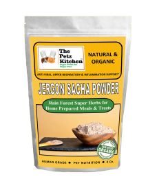 Jergon Sacha Powder - Anti-Viral, Upper Respiratory & Inflammation Support* The Petz Kitchen (size: 8 Oz Bag)