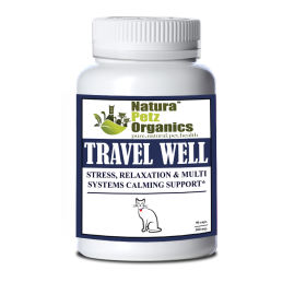 Travel Well - Stress, Relaxation & Calming Stress Support* For Dogs And Cats On The Go* (size: Cat / 90 caps/ 250 mg/ Size 3)