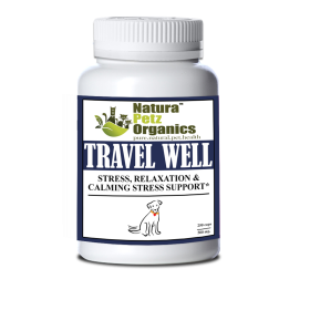 Travel Well - Stress, Relaxation & Calming Stress Support* For Dogs And Cats On The Go* (size: Dog / 250 caps / 500 mg/ Size 1)