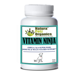 Vitamin Ninja - Omega 3 & 6 Super Food, Immune & Multi-Vitamin Support* (size: Dog / 250 caps / 500 mg/ Size 1)