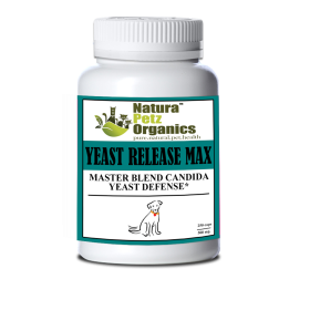 Yeast Release Max Capsules* Master Blend Candida Yeast Defense* For Dogs And Cats* (size: DOG 250 caps - 500 mg.)